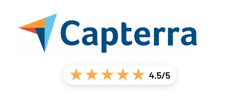 Capterra 4.5 stars