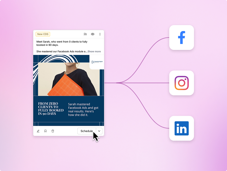 Every platform, one click